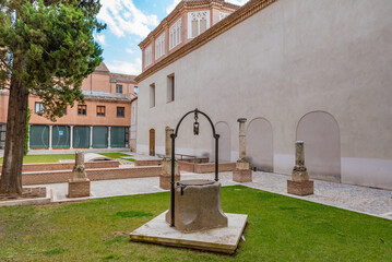 Canvas Print - University of Alcala in Alcala de Henares, Spain - A UNESCO World Heritage Site