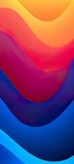 Wall Mural - Abstract colorful background iPhone wallpaper made with Ai generative technology