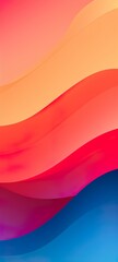 Wall Mural - Abstract colorful background iPhone wallpaper made with Ai generative technology