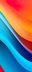 Wall Mural - Abstract colorful iPhone wallpaper made with Ai generative technology