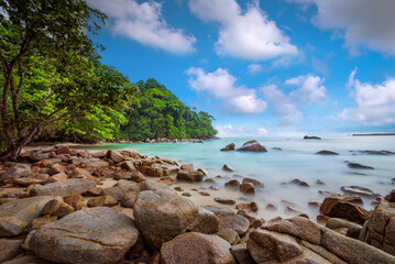 Wall Mural - Rock Formation at Bintan Island Indonesia