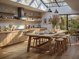 Fototapeta  - wnętrze kuchni w stylu skandynawskim