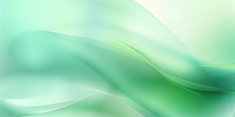 Sticker - green gradient background material