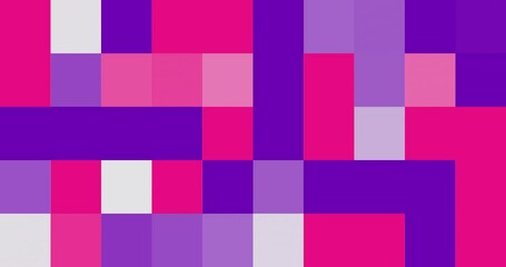 Wall Mural - animated multicolored pixel background. 4k resolution abstract pixel motion design transition. pixel