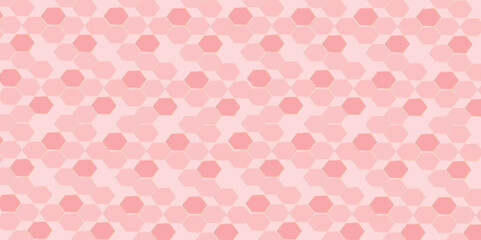 Wall Mural - Abstract colorful Hexagon Background for Backdrop.