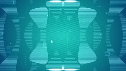 Poster - Digital technology concept. Abstract background.