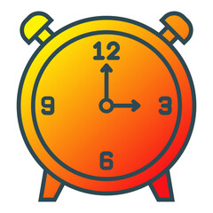 Poster - Alarm Clock Icon