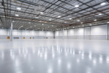  Empty Factory Warehouse Space