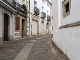 Fototapeta Uliczki - Streets of Mondoñedo, province of Lugo (Galicia, Spain)