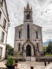 Wall Mural - New Church in Mondoñedo in Galicia (Spain)