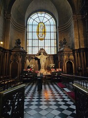 interior of the church of st mary