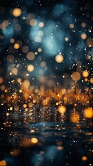 Abstract background happy gala party fireworks event Ai generated art