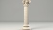 ancient greek vintage columns isolated