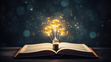 Open_book_with_glowing_light_bulbs_