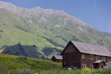 Wall Mural - Hemu Village by Kanas Lake, Xinjiang