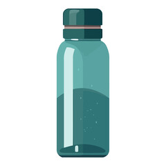 Canvas Print - Medicine bottle on transparent