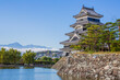 © amanaimages - Matsumoto Castle and inner moat, Japan,Nagano Prefecture,Matsumoto, Nagano