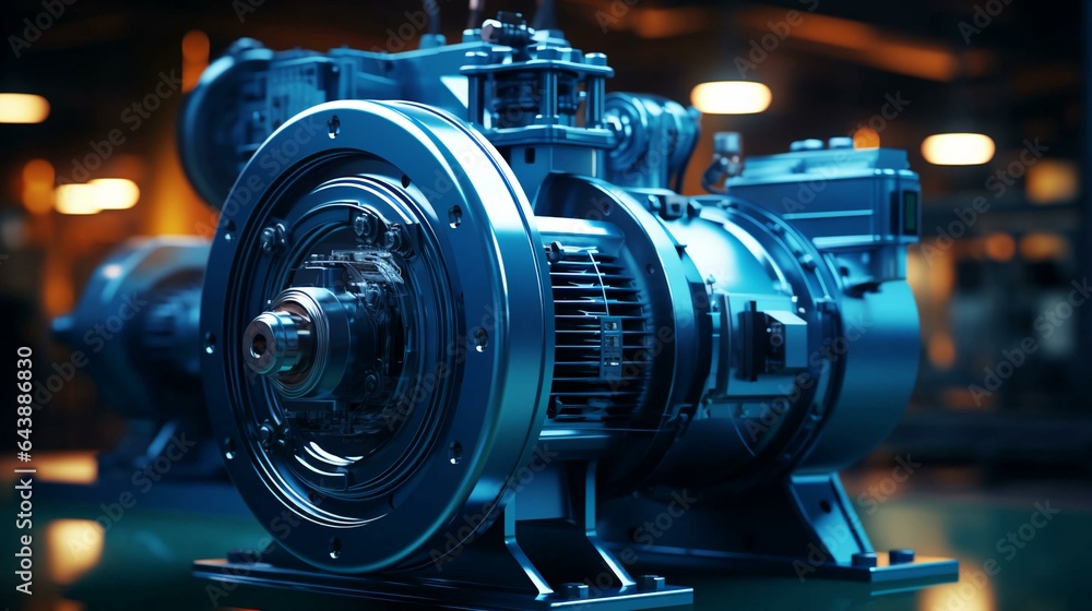 Liquid transfer pump with asynchronous electric motor, modern chemical ...