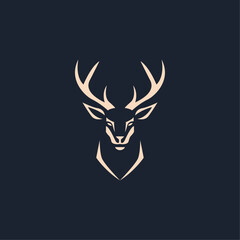 deer head illustration