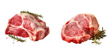Close Up Of Uncooked Prime Rib Transparent Background