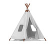 Tent isolated on transparent background. 3d rendering - illustration