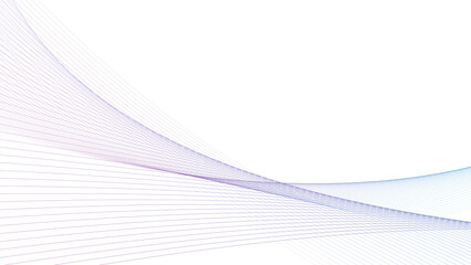 Wall Mural - modern abstract glowing wave background. dynamic flowing wave lines design element. futuristic techn