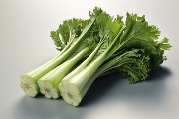 Celery photo realistic illustration - Generative AI.