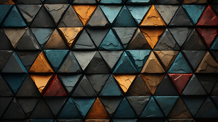Wall Mural - pyramid background texture