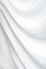 Abstract white background with smooth lines