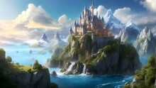 Immerse Yourself In A Breathtaking 3D Fantasy World That Will Transport You To A Realm Of Wonder And Enchantment. Behold The Mesmerizing Beauty Of Majestic Castles