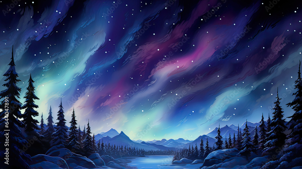Celestial Wonders, the awe-inspiring beauty of the night sky, featuring ...