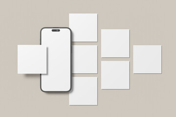 Instagram Post Blank Mockup