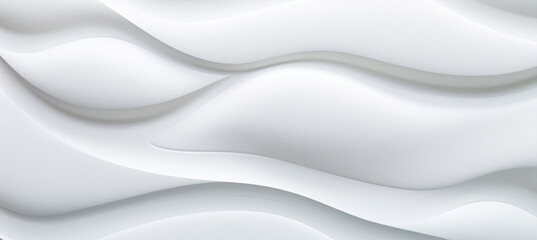 Wall Mural - Wave white design illustration texture art smooth light wallpaper curve background abstract