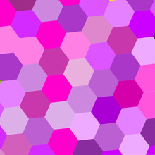Honeycomb Octagon Multi-tone Purple Pattern Vector