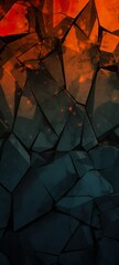 Wall Mural - Abstract background for iPhone made with Ai generative technology