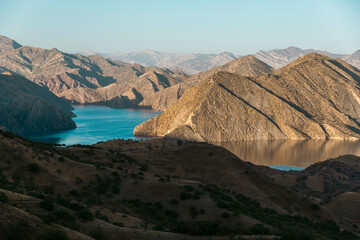 Canvas Print - Mountains in Tajikistan