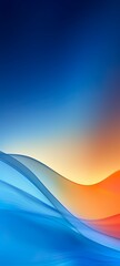 Wall Mural - Abstract blue background for iPhone made with Ai generative technology