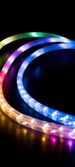 Wall Mural - Glowing lights background for iPhone made with Ai generative technology