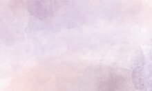 Soft Purple Watercolor Abstract Background