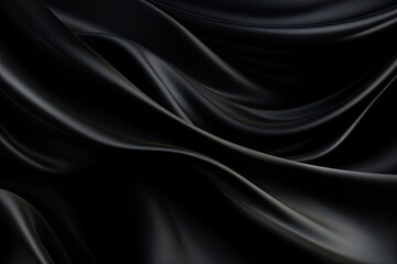 black satin background - generative ai