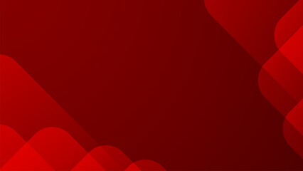 Wall Mural - Red geometric background. vector illustration
