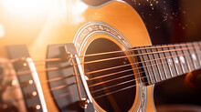 Acoustic Guitar Abstract Background Music.