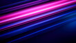 © Saulo Studio - Purple neon lines on the dark background, light magenta and dark azure.