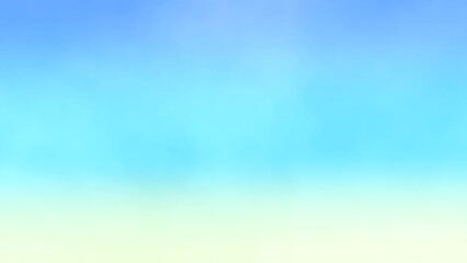 an abstract graphic design showcases a hazy sky adorned with splashes of blue and yellow. wispy clou
