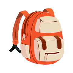 Wall Mural - back to school bag icon