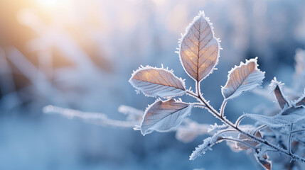 Frozen Leaves 