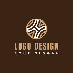 logo templates collection flat shape total