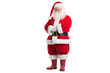 © JetHuynh - 3d rendered santa claus hyper-realistic, isolated on a white background PNG