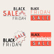 © ULTAPAT - BLACK FRIDAY SALE TYPOGRAPHY SET. BLACK FRIDAY SALE LABELS SET
