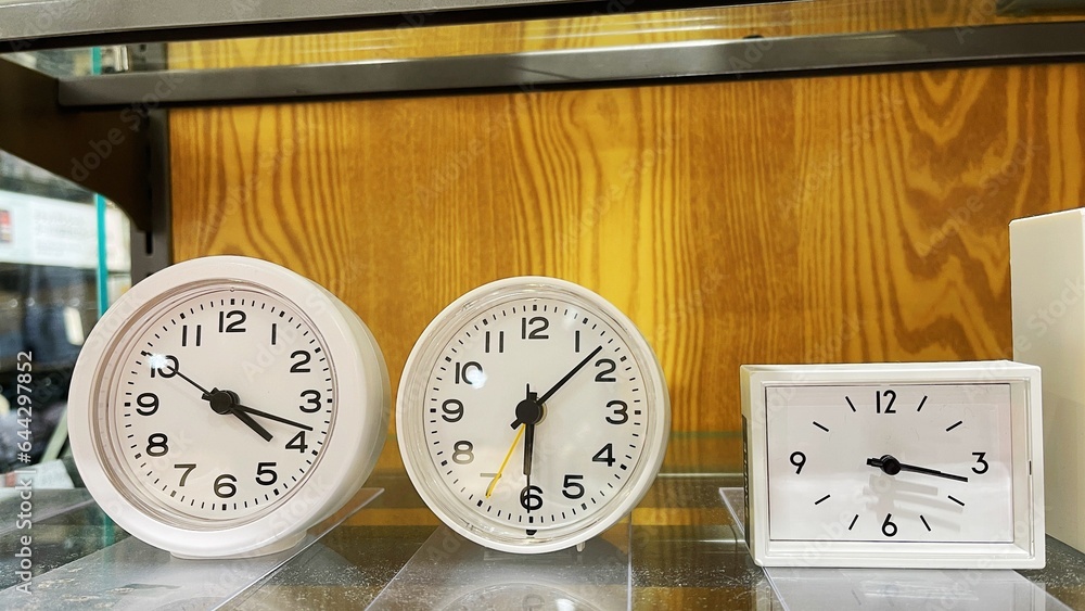 clock on the wall various types of wall analog clocks in catalog Stock ...